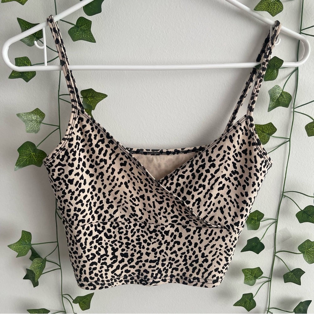 Leopard Print Crop Top